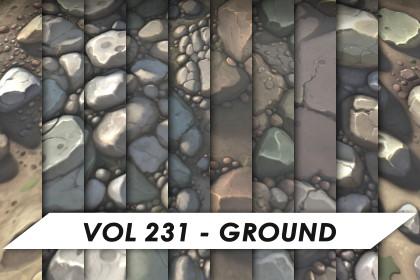 Stylized Textures - Vol 231 - Ground
