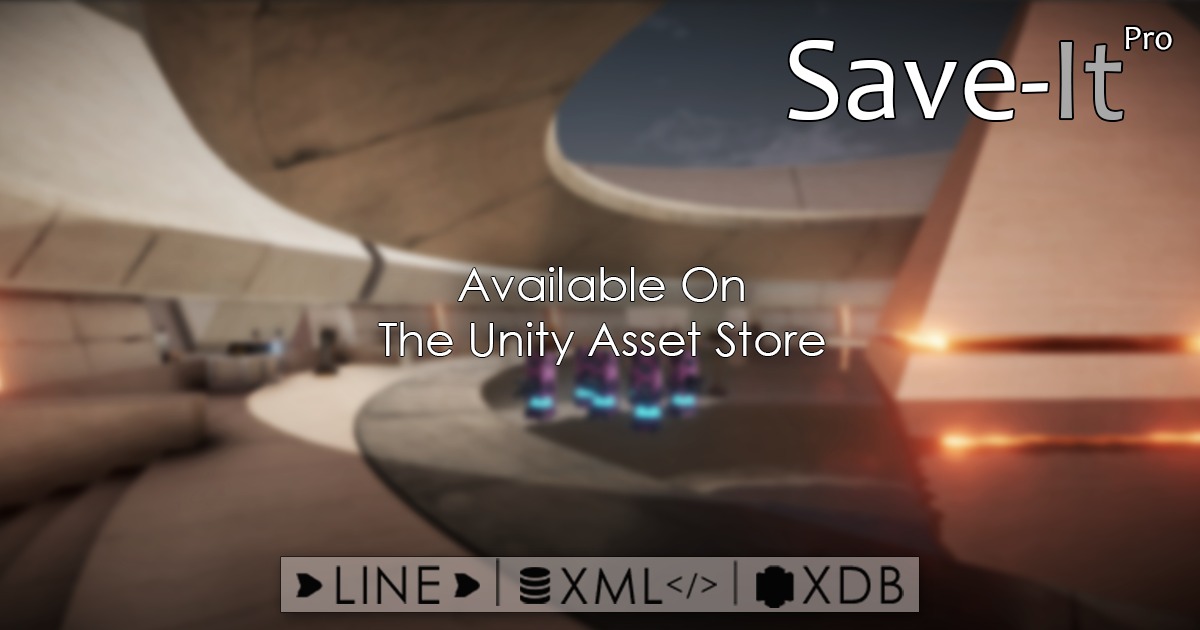 SAVE-IT Pro | Input Management | Unity Asset Store
