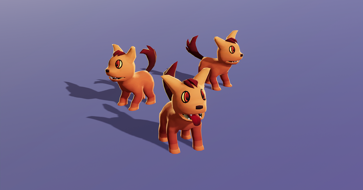 Unity Chain Dog Dog Pup Cute Series | Characters | Unity Asset Store