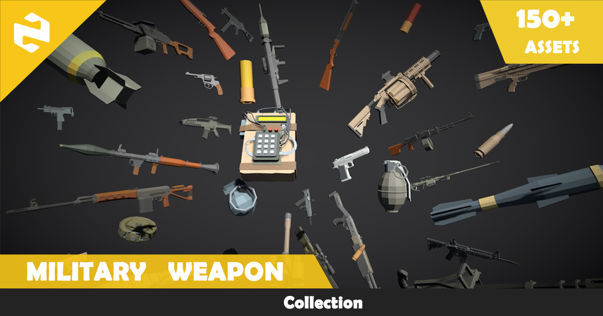 Military Weapons Collection | 3D Weapons | Unity Asset Store