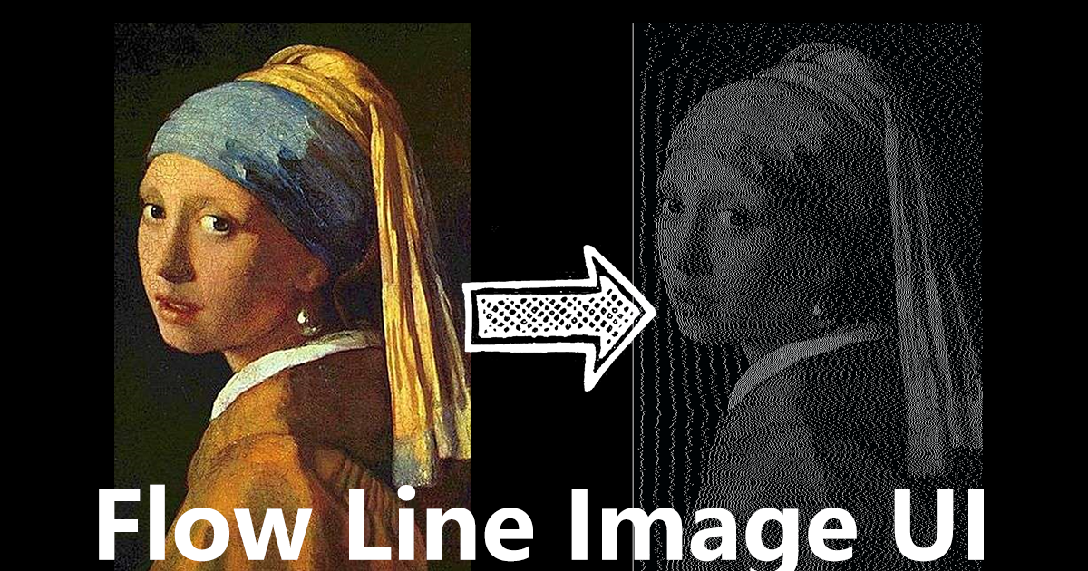 Flow Lines Image UI By mayting