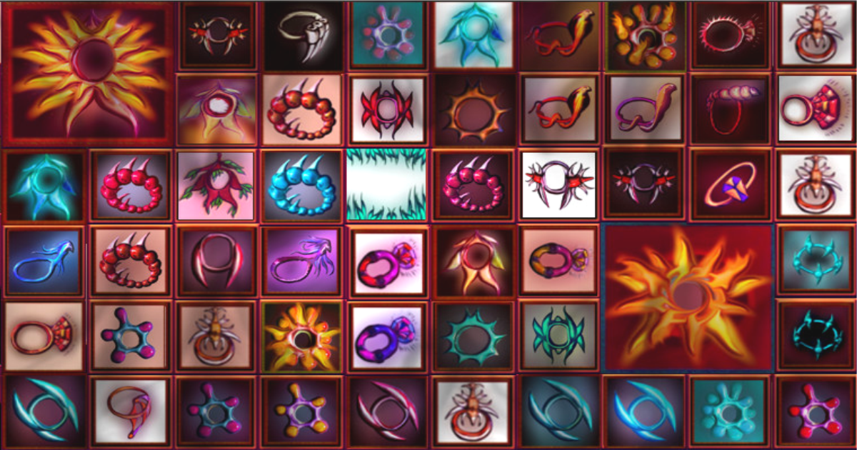 Unity Icon Rings Mystery Rings Icons Pack | 2D Icons | Unity Asset Store