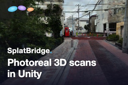 SplatBridge — 3D Gaussian Splatting: Import, Stream & Play Real-World Scans