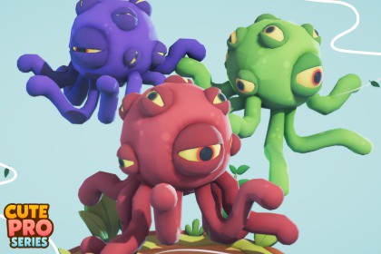 Eyeball Monster Cute Pro Series