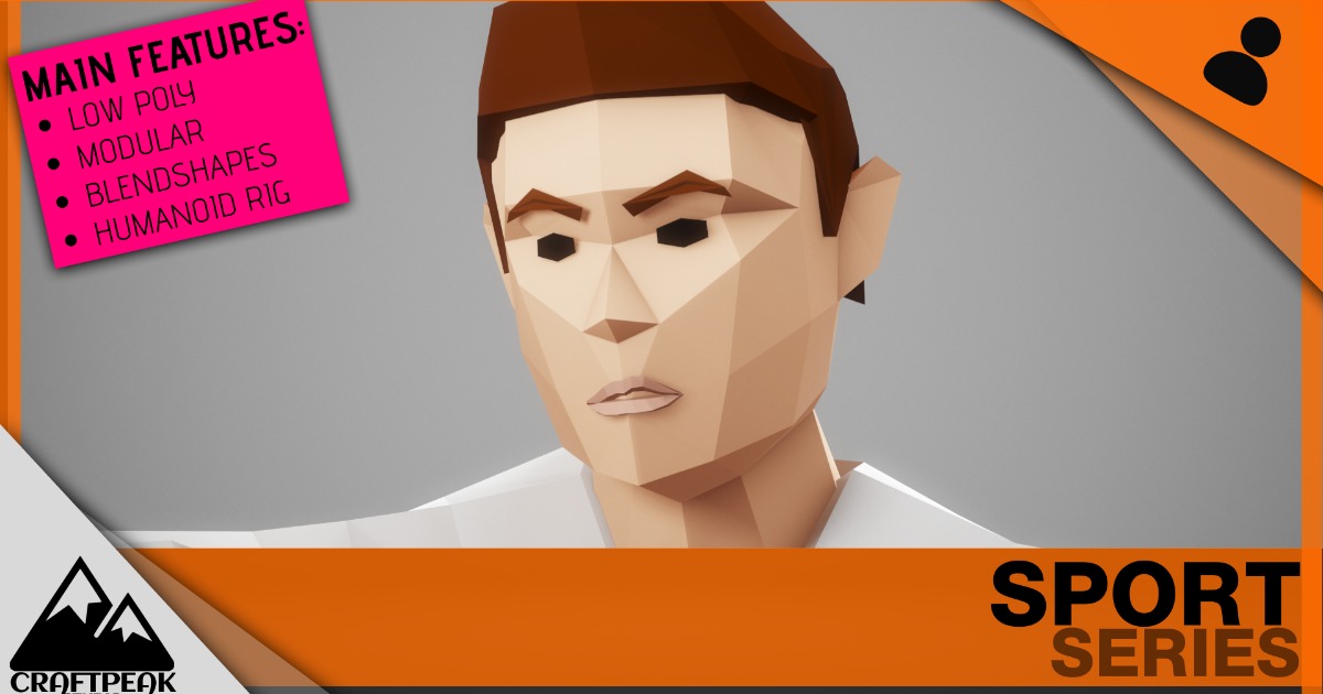 BOXER - Low Poly Style Male Character | Characters | Unity Asset Store