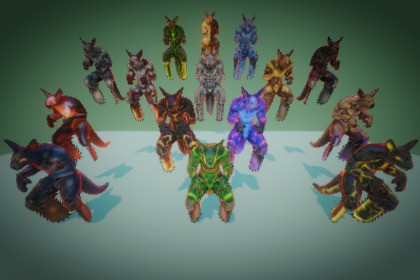 Bloodsaw Fiend - Stylized Fantasy Monster (Rig + Animation) – PixeliusVita