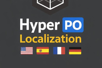 Hyper PO Localization - Gettext Workflow for Unity (.po/.pot)