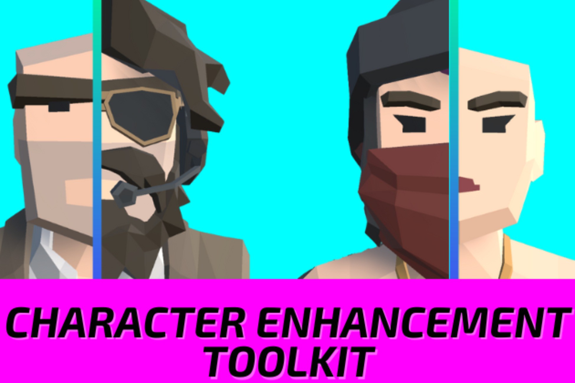 Unity Polygon Character Character Enhancement Toolkit for Polygon Packs | Game Toolkits | Unity ...