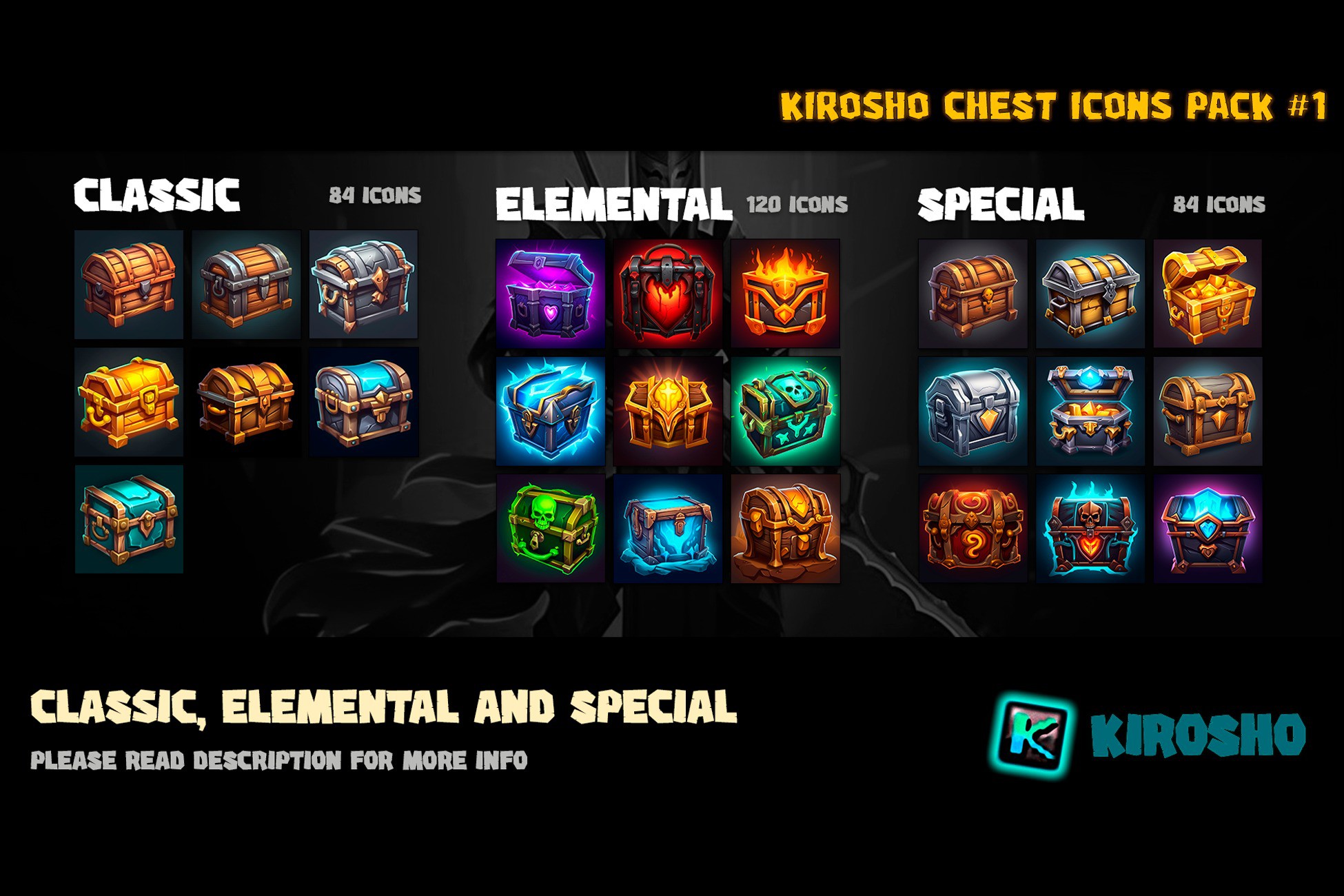 Chest Icon Ui Kirosho Chest Icons Pack #1 | 2D Icons | Unity Asset Store
