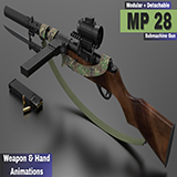 MP 28 ww2 weapon (Fps-Tps)