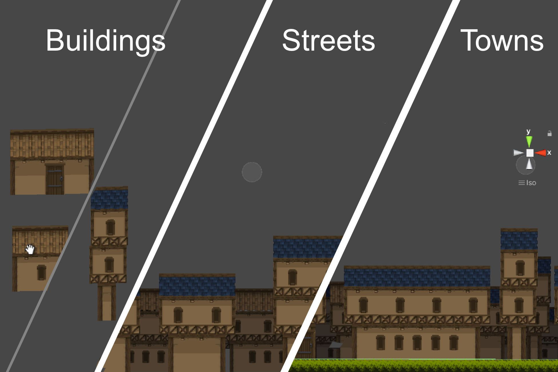 PixelTown Generator | Level Design | Unity Asset Store