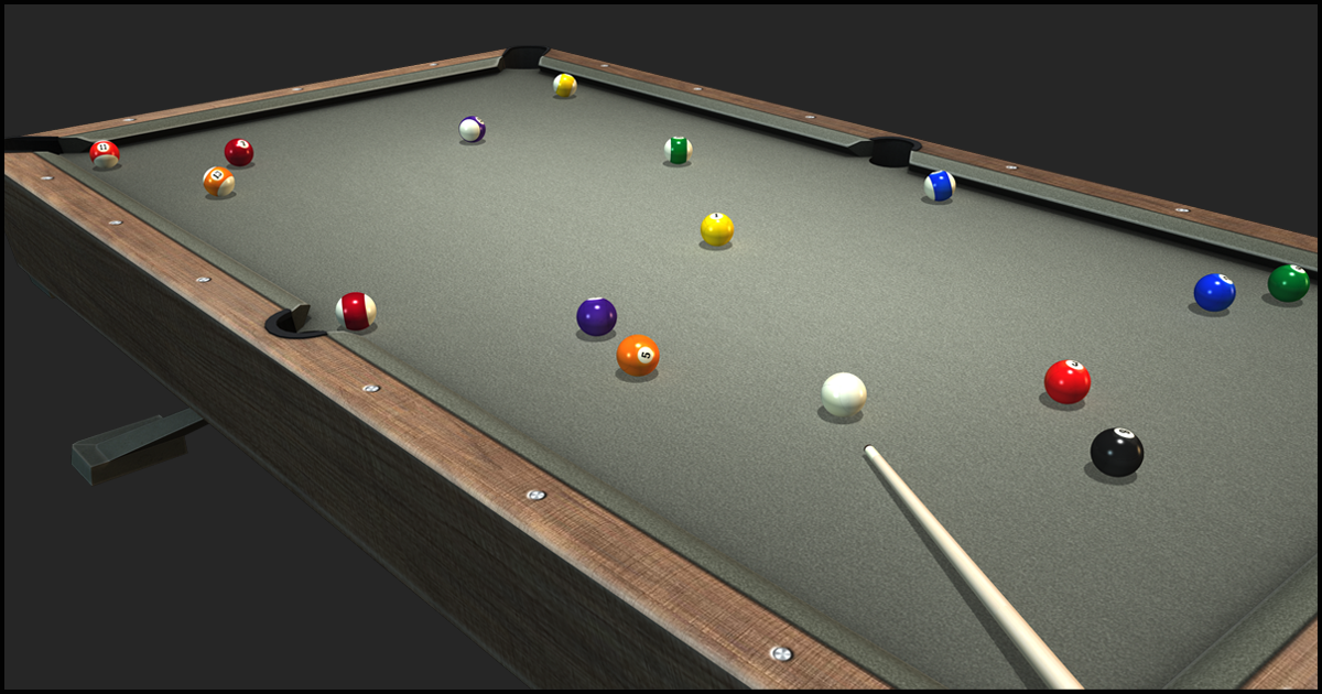 8 Ball Pool Game Assets 3D Pack | 3D Props | Unity Asset Store