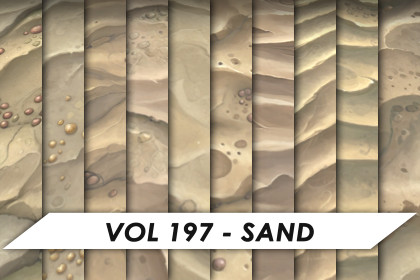 Stylized Textures - Vol 197 - Sand