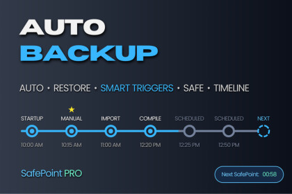 SafePoint PRO: Backup & Restore (Automatic Checkpoints)