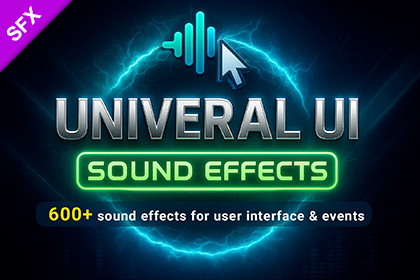 Universal UI Sound Effects Library