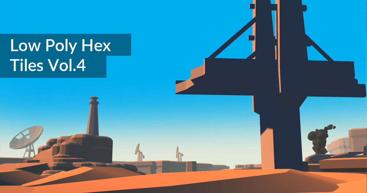 Low Poly Hex Tiles. Vol 4 (Mad World) | 3D Environments | Unity Asset Store