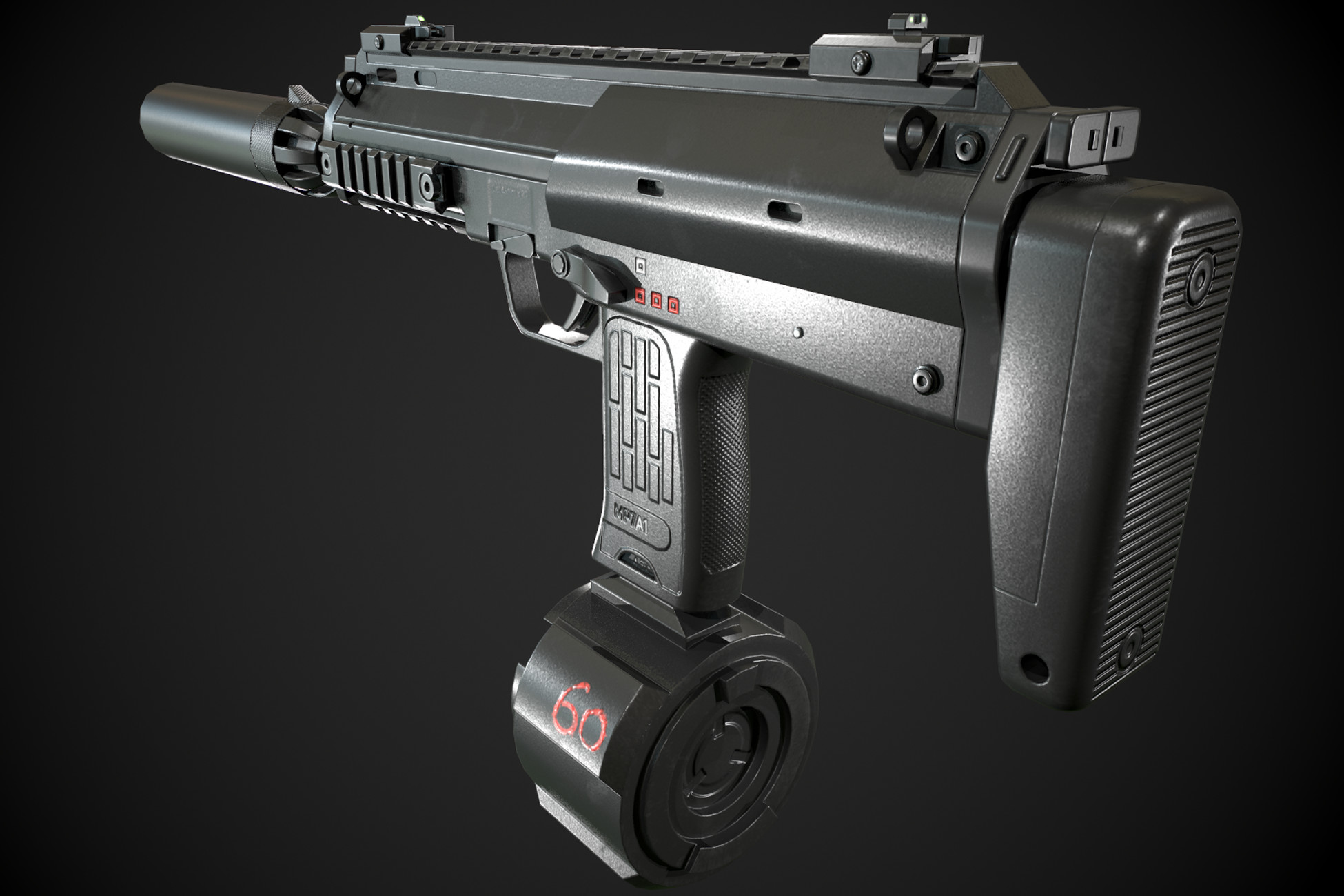 Free FPS Weapon - MP7 | 3D Guns | Unity Asset Store