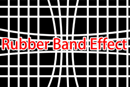 Rubber Band Effect By maything