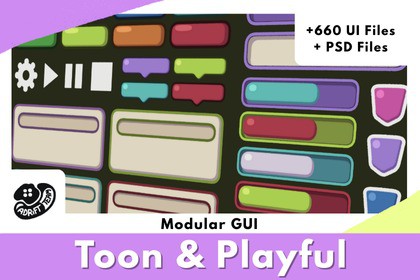 Toon & Playful GUI - Lite Pack