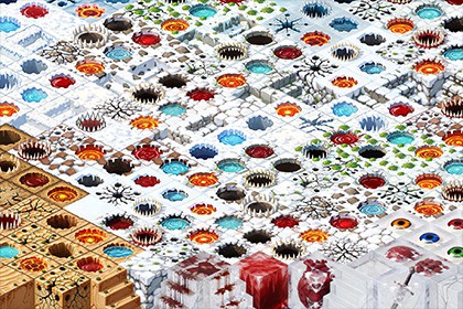 2D Isometric Modular Tileset – Desert & Frozen