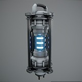 Futuristic Battery – Sci-Fi Power Source