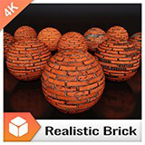 PBR Bricks Bundle - URP Displacement
