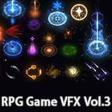 RPG Game VFX Collection Vol.3(Built-in)