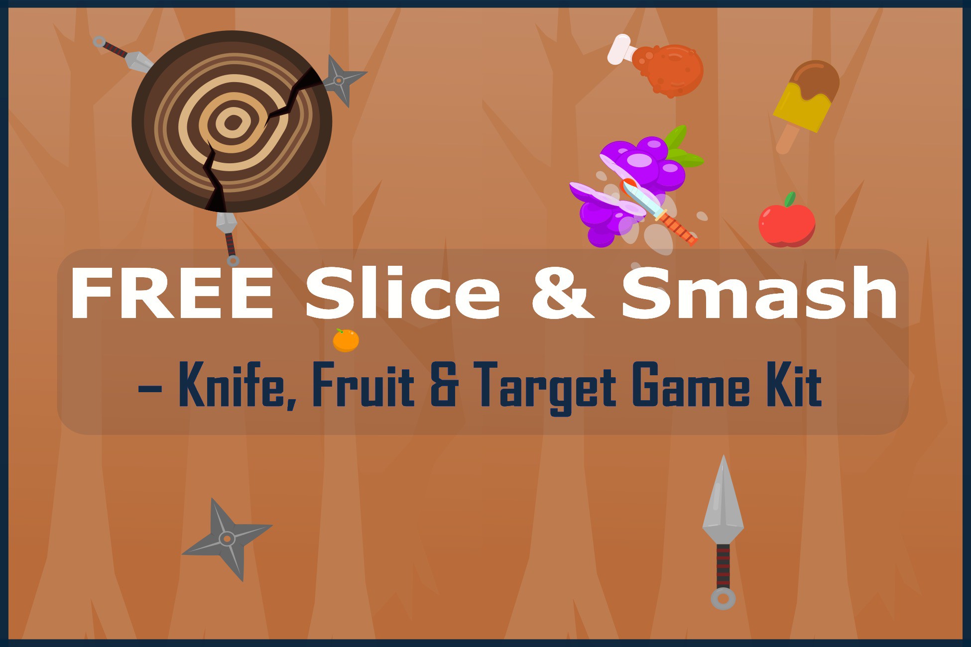 Fruit Target FREE Slice & Smash – Knife, Fruit & Target | 2D | Unity Asset Store