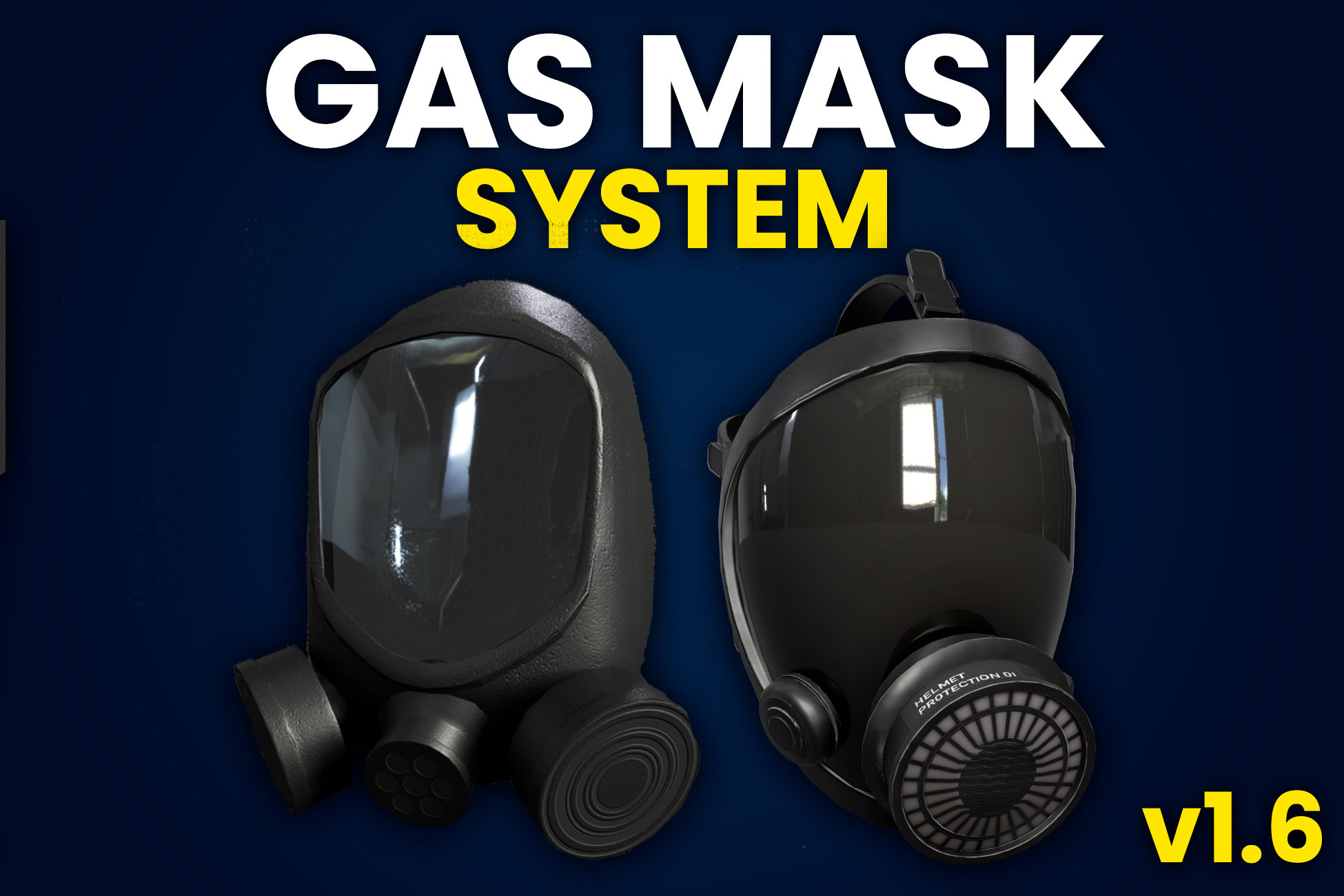 Unity Riser Gas Mask Gas Mask System V1 | Systems | Unity Asset Store
