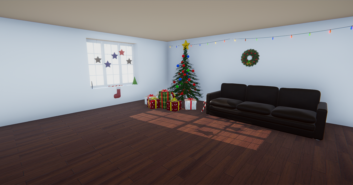 Christmas Decoration Props | 3D Interior | Unity Asset Store