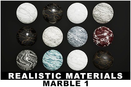 Realistic Materials - Marble 1