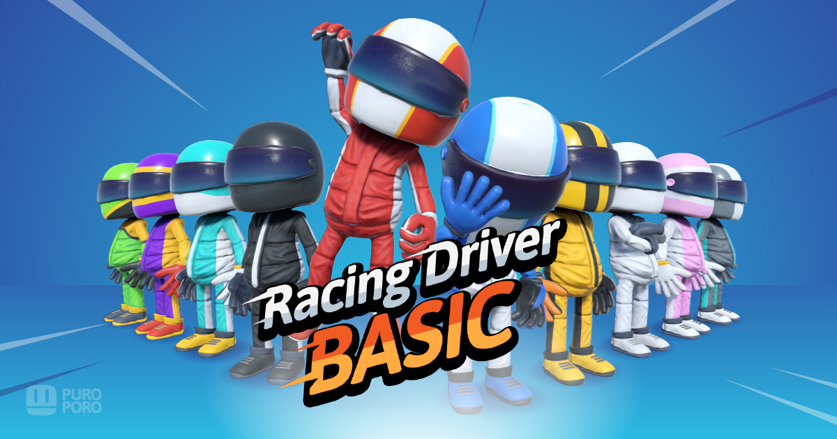 Go-kart Racing Driver - Basic - Casual Go-Karting Series | 3D Humanoids ...