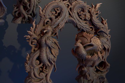 4 Dark Fantasy Portals / Gateways