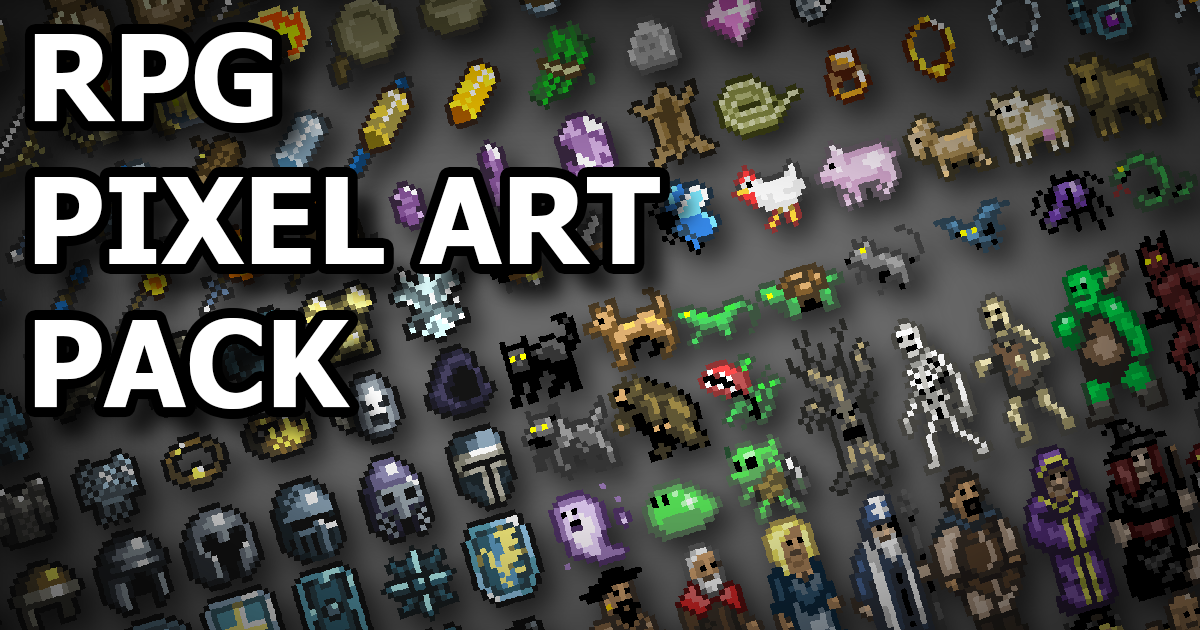 RPG Pixel Art Pack | 2D Icons | Unity Asset Store