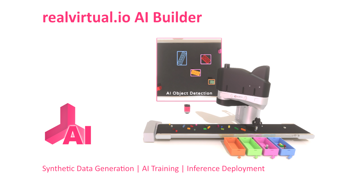 realvirtual.io AI Builder | AI-ML Integration | Unity Asset Store