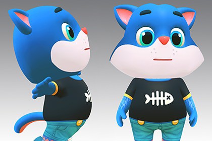 Cat Puss Animated
