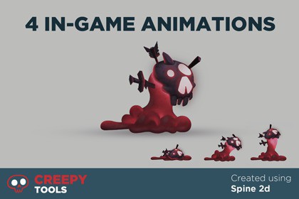 Stylized Slime - Spine 2D