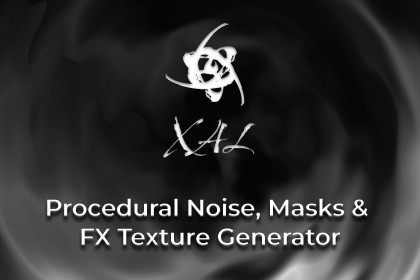XAL VFX Texture Generator - Procedural Noise, Masks