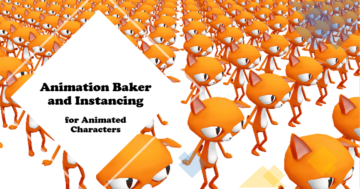 Animation Baker and Instancing for Animated Characters | Animation ...