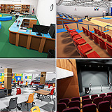 Low Poly School Halls