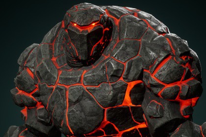 Stone Golem .
