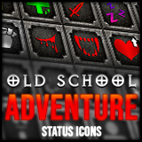 Old School Adventure Status Icons