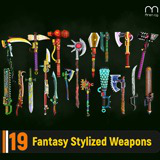 Fantasy Stylized Weapons