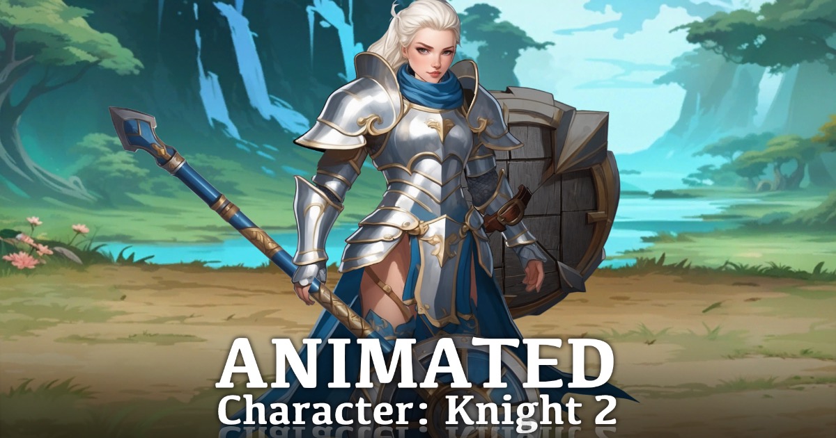 2d Unity Knight Animated 2D Character - Knight 2 (Spine) | 2D Characters | Unity Asset ...