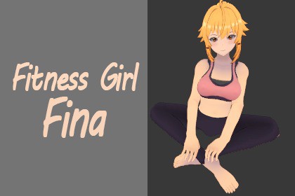 Fina Anime Fitness Girl