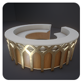Curved Reception Counter - Game Ready