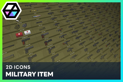 2D Icons - Military Item