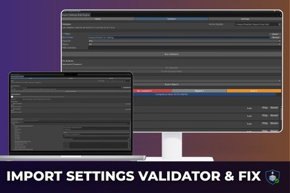 Import Settings Validator & Fix