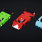 WGX3D - Low Poly Racing Cars Pack #1