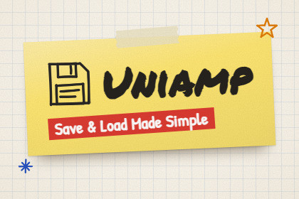 Uniamp: Save & Load Made Simple